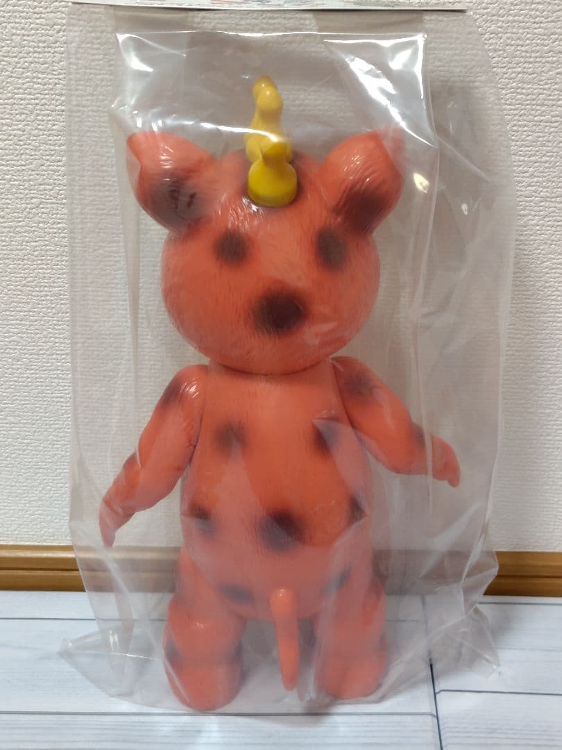 マルサン ブースカ450 昭和柿色ver.　ソフビ