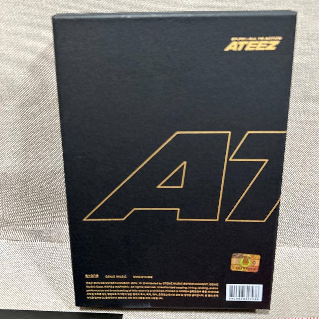 ATEEZ TREASURE ALL TO ACTION ホンジュン 直筆サイン