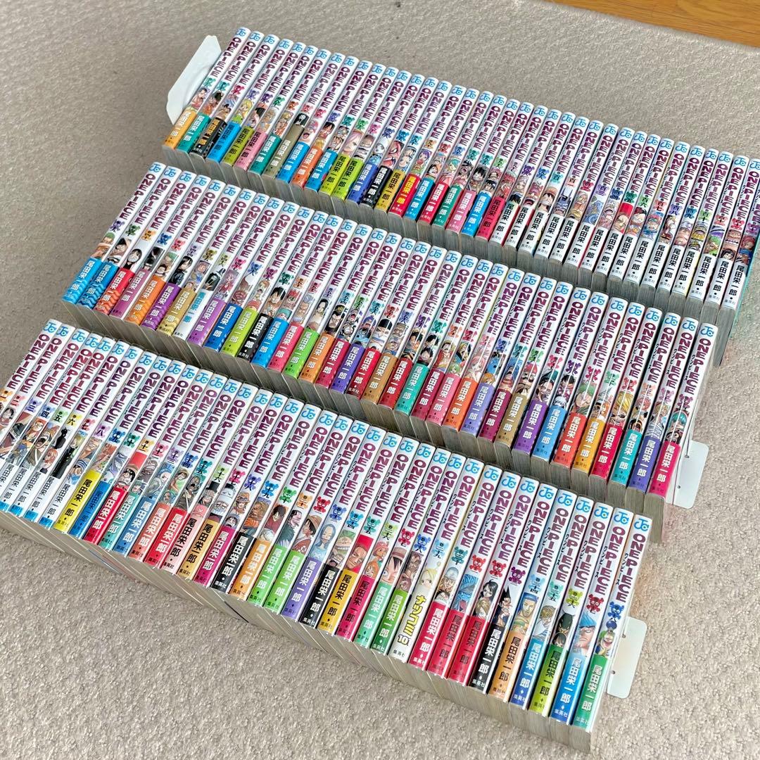 ONE PIECE ワンピース 1 〜 113巻 全巻初版帯付き / 全巻セット