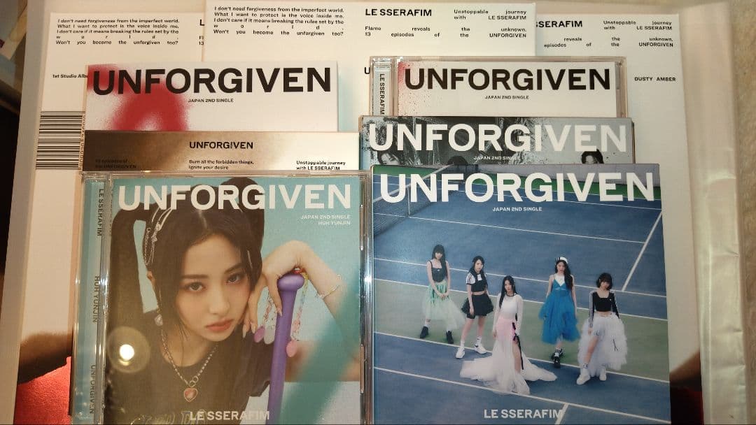 UNFORGIVEN・ANTIFRAGILE ✨️トレカ34枚アルバムセット