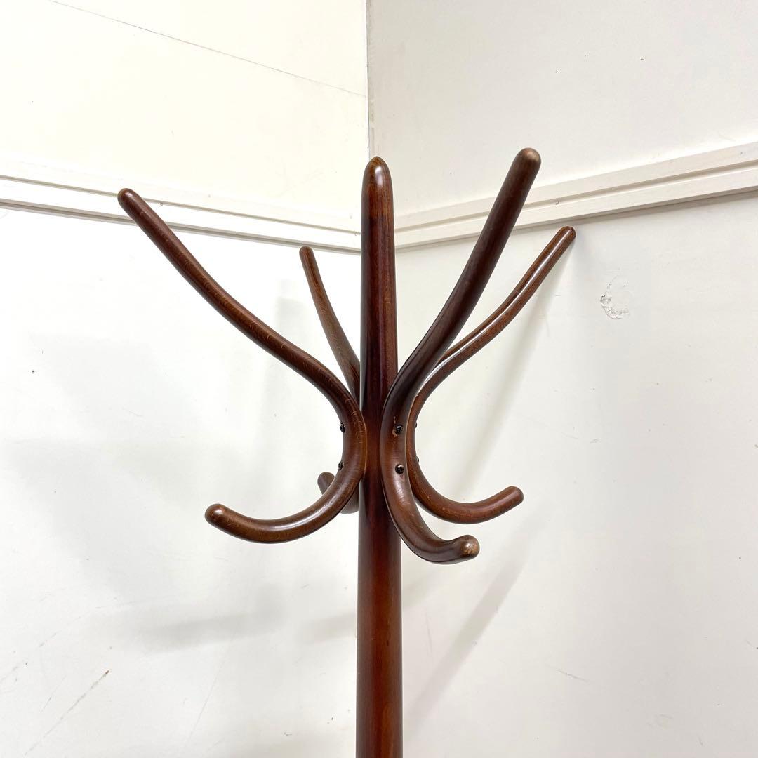 秋田木工 ポールハンガー② コートハンガー 傘立て 洋服掛け ビンテージ