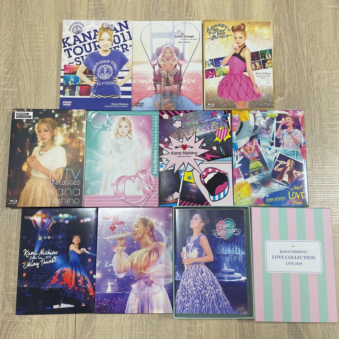 西野カナ　ライブDVDセット