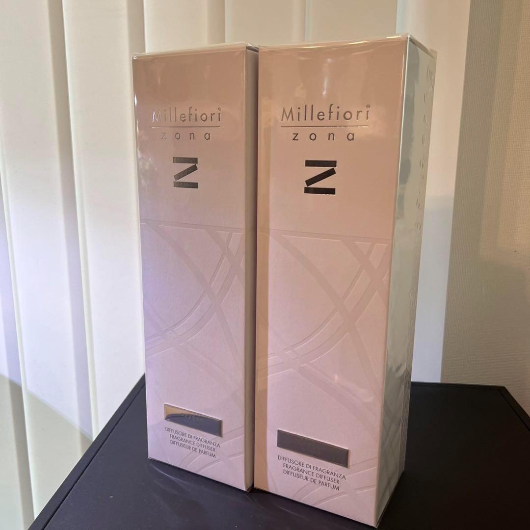 ミッレフィオーリ ZONA フレグランスディフューザー oxygen M 2本