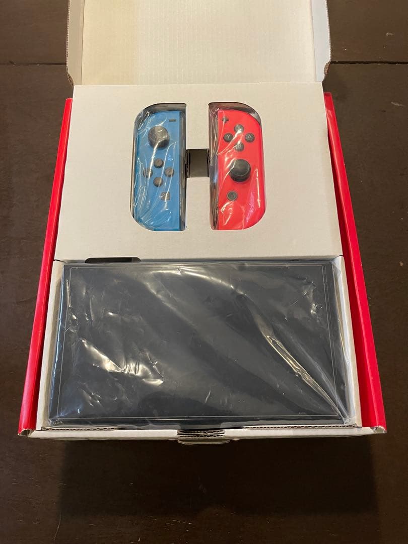 Nintendo Switch 有機ELモデル 青/赤（箱・付属品完備)