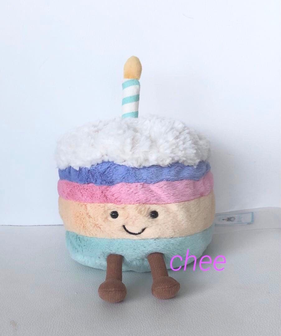 ジェリーキャット　Rainbow Birthday Cake Mサイズ