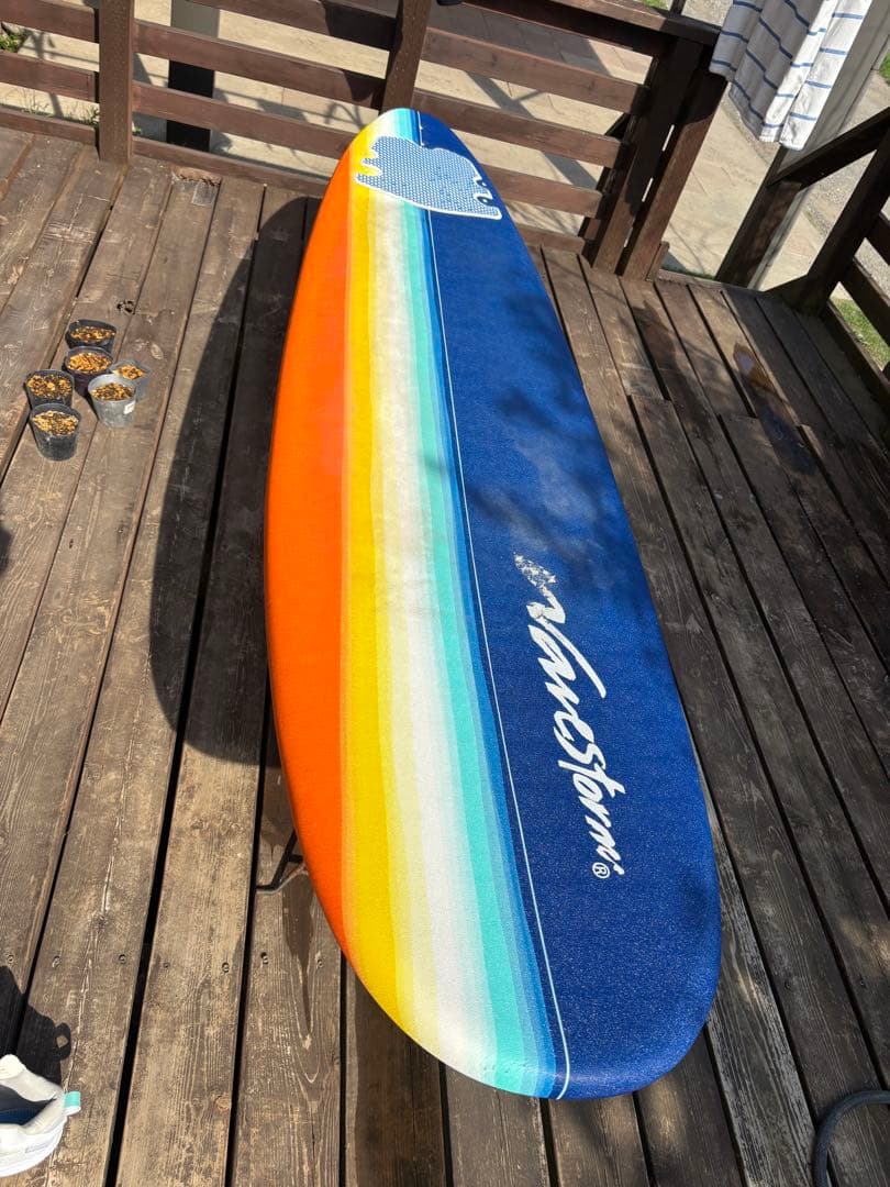 【つくば近辺引渡限定】コストコサーフボード8フィート　ソフトボード