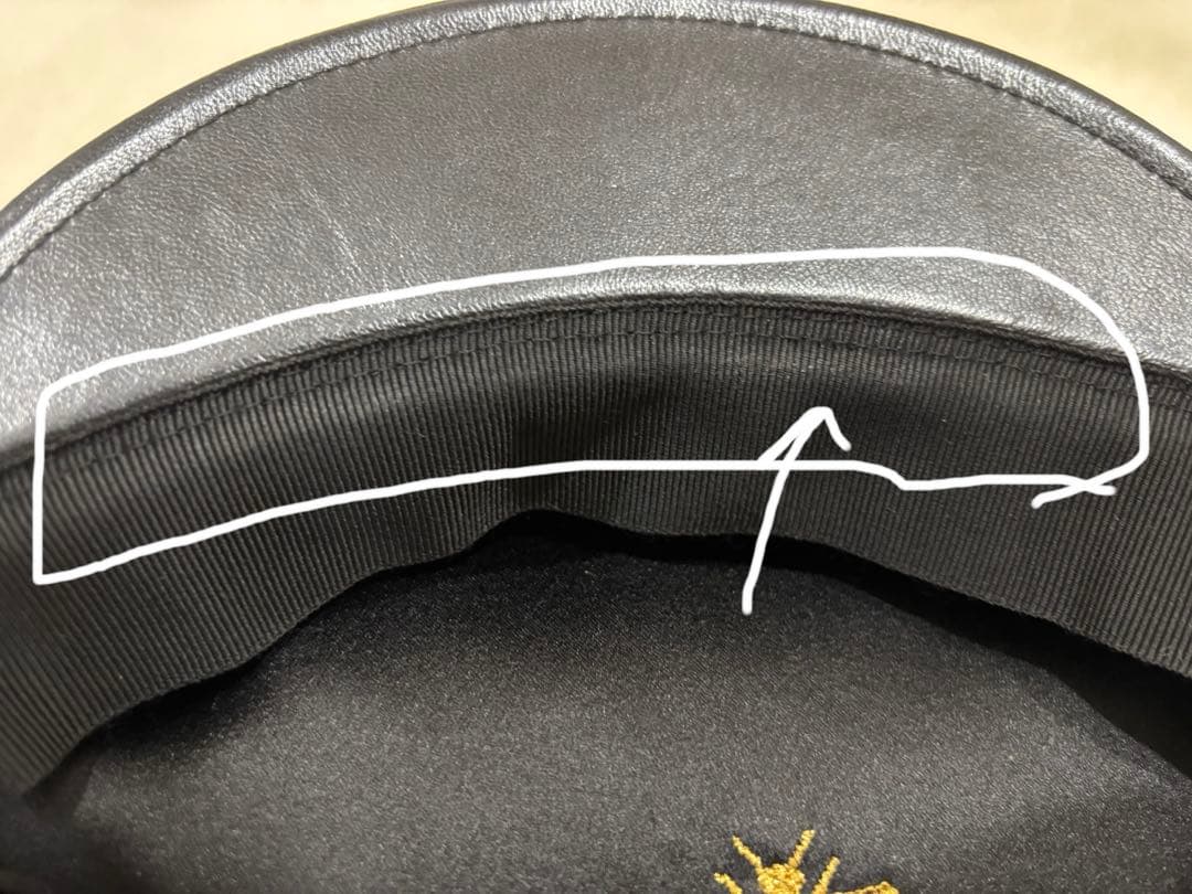 DIOR キャスケット　ベール付き