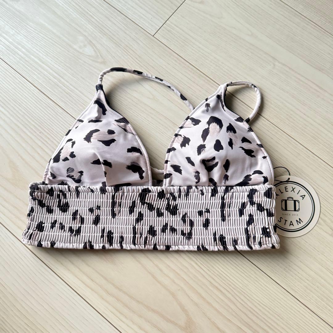 [タグ付き新品] ALEXIA STAM レオパード柄 水着 ビキニ