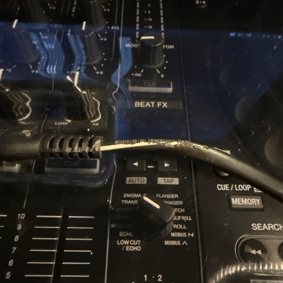 Pioneer DJ DDJ-1000 デッキセーバー付き　電源コード傷あり