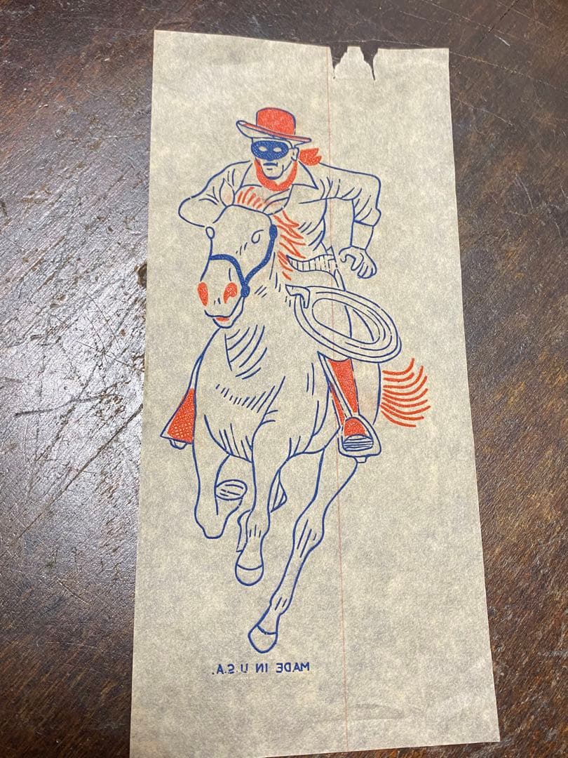 50s'カウボーイ、ミッキー転写紙セット