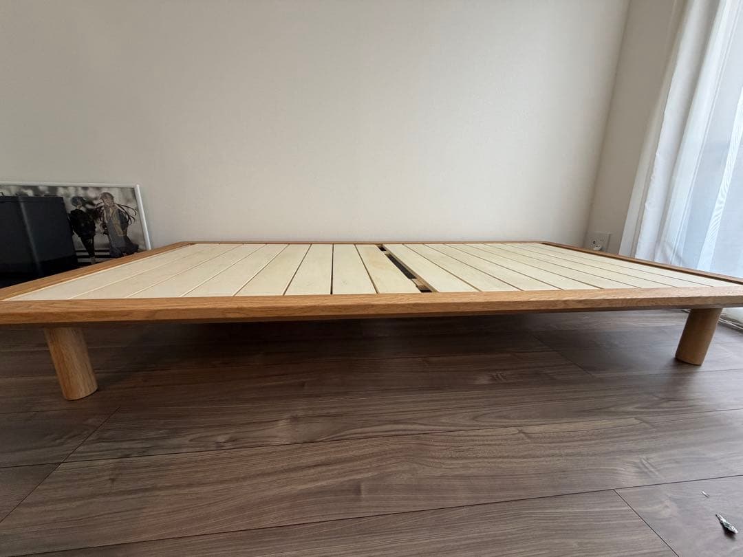 木製シングルベッドフレーム