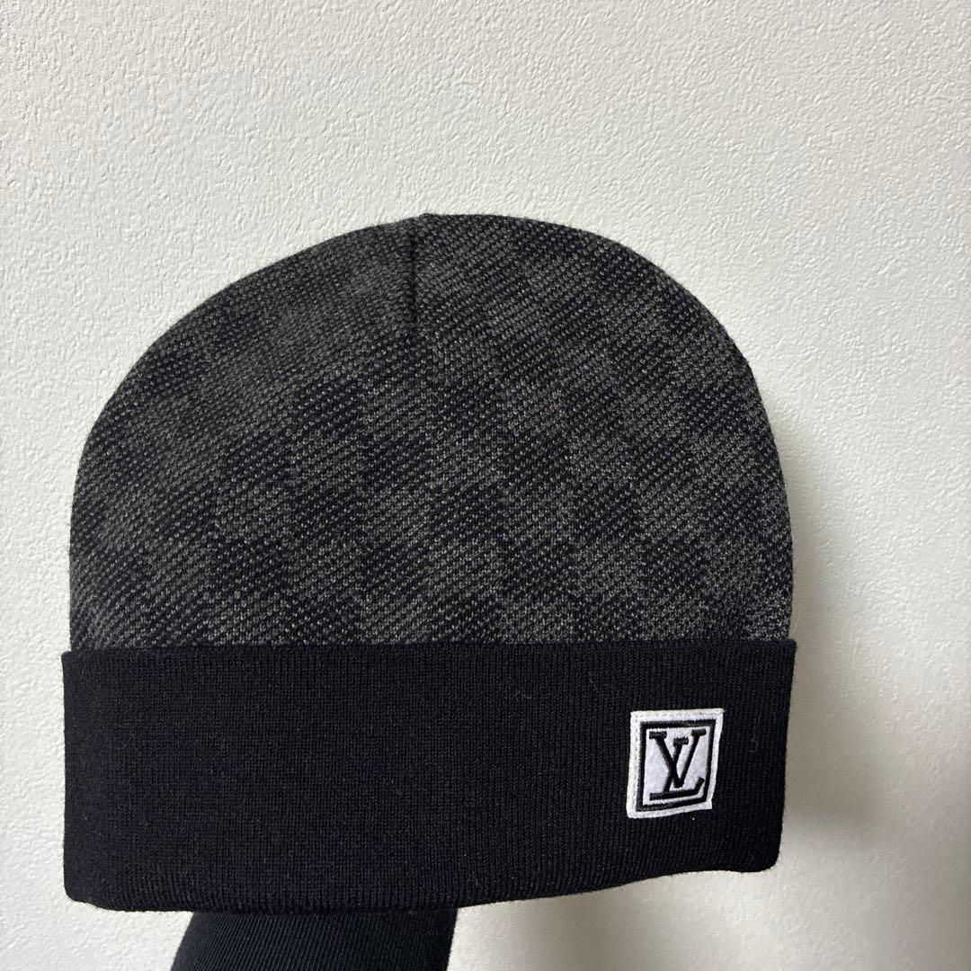 LOUIS VUITTON ダミエ ニット帽