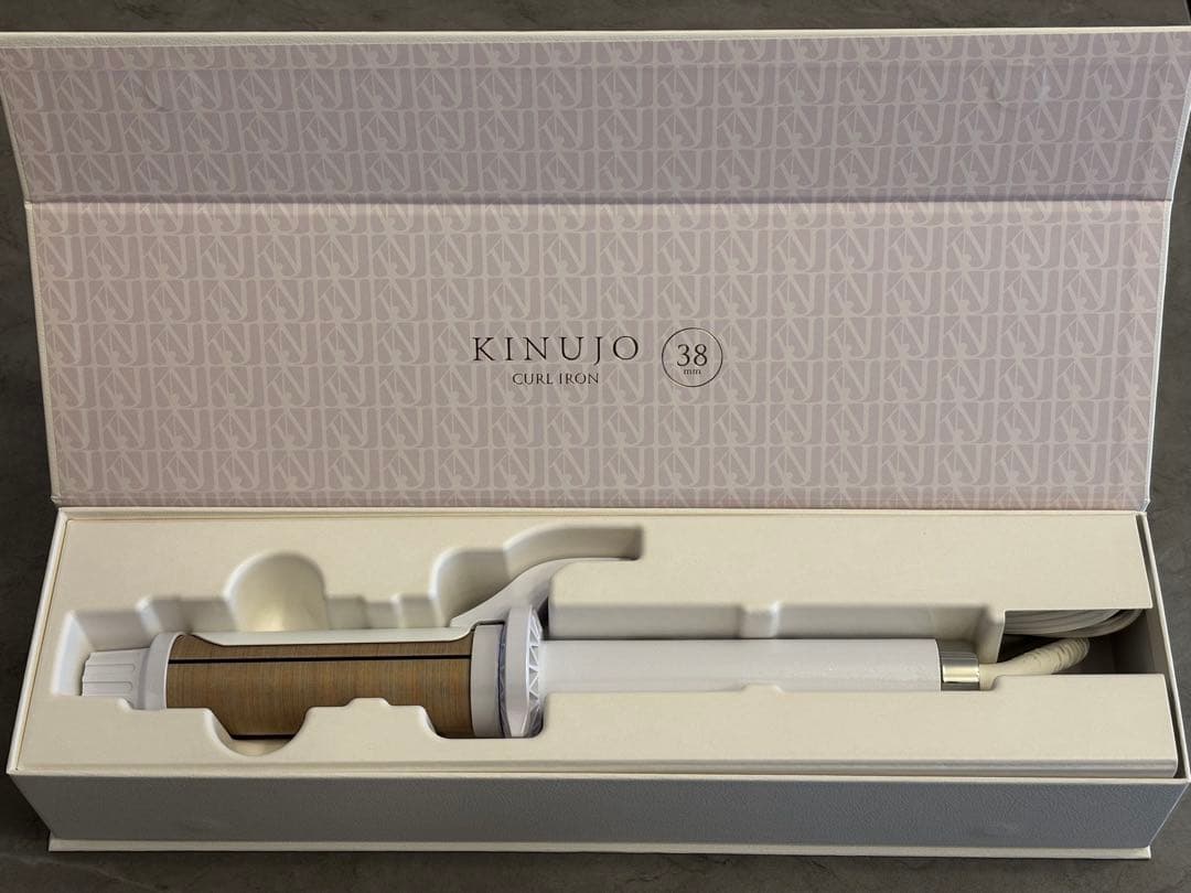 【美品】KINUJO カールアイロン　38mm