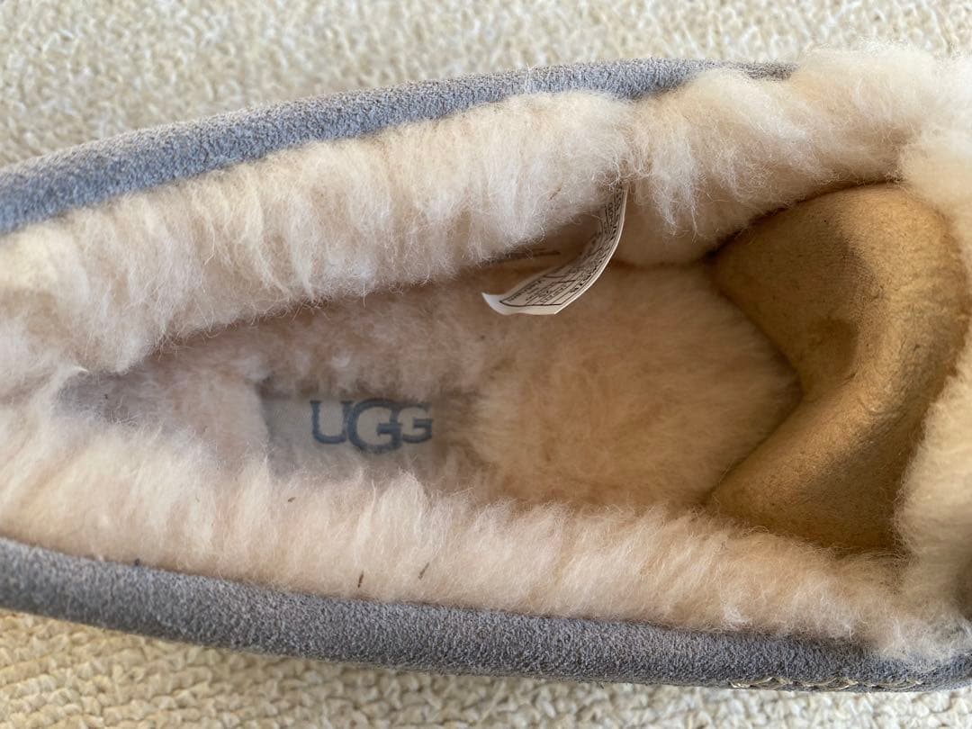 UGG ANSLEY モカシン グレー 25cm